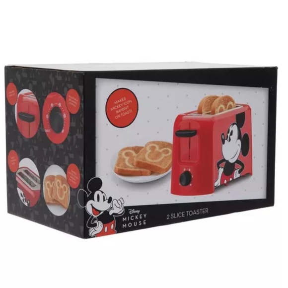 Disney | Kitchen | Nwt Disney Classic Mickey Mouse Toaster | Poshmark